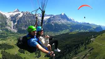 Parapendio Jungfrau - First-Grindelwald Parapendio Jungfrau - First-Grindelwald